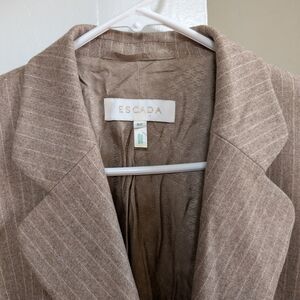 Escada Women's Tan Blazer